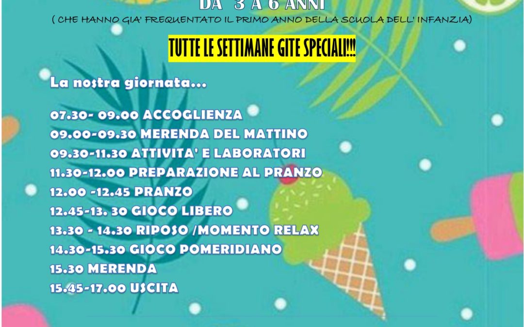 Juniorcamp Infanzia