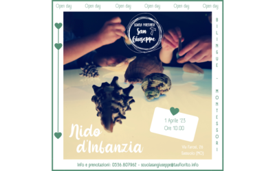 Open Day Nido d’Infanzia – 1 Aprile ’23 ore 10:00