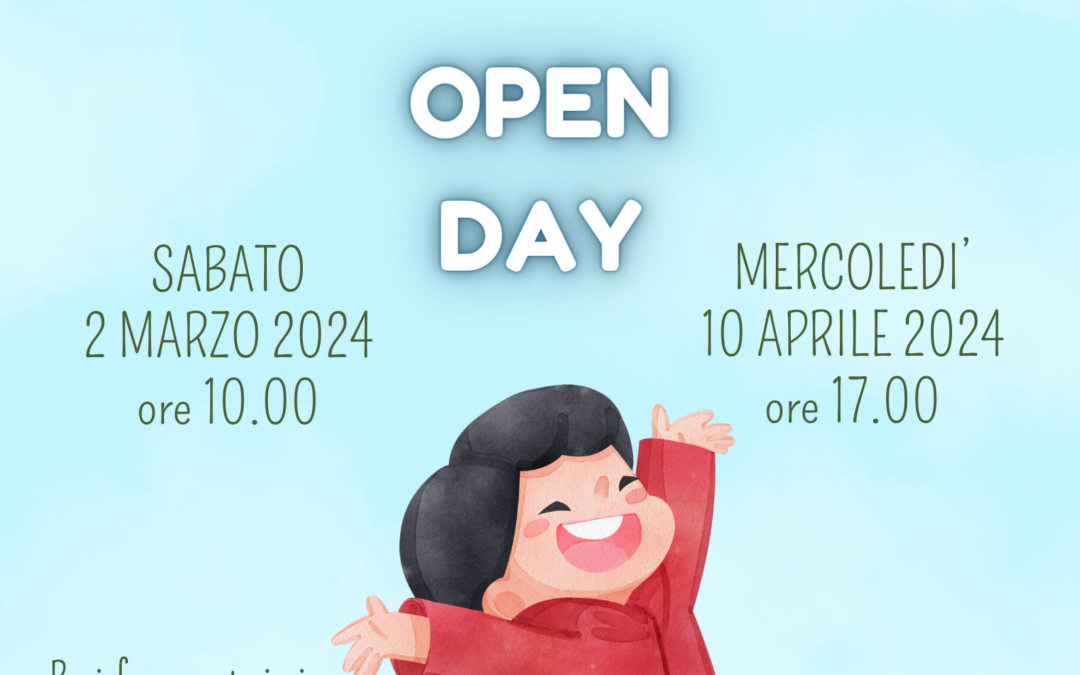 Open day Nido marzo-aprile 2024